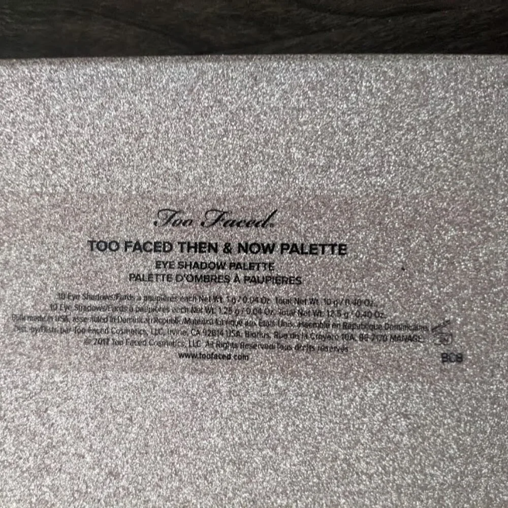 Too Faced - Then & Now Eyeshadow Palette | Cheers to 20 Years Limited Edition